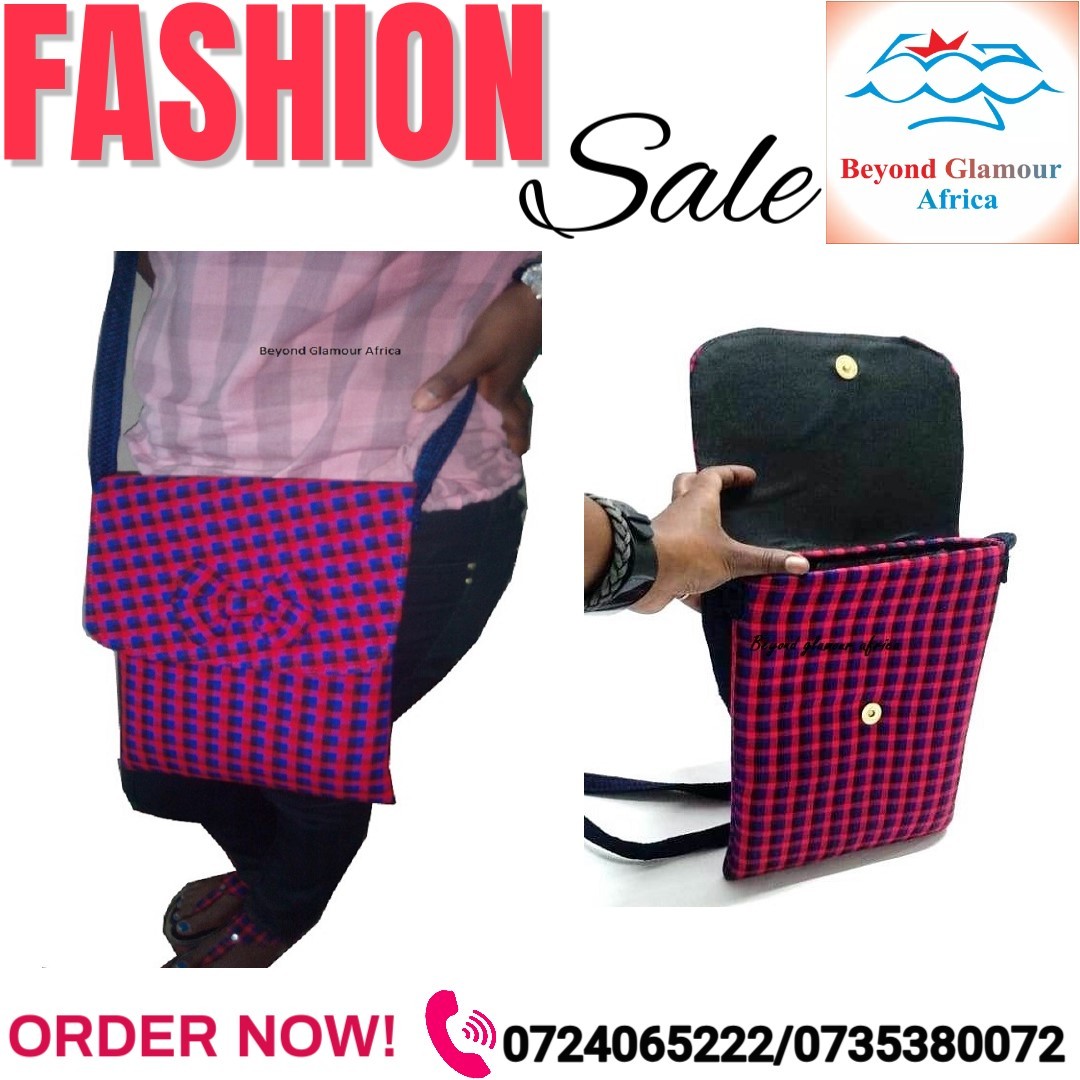 Ladies blue pink sling bag very fashionable