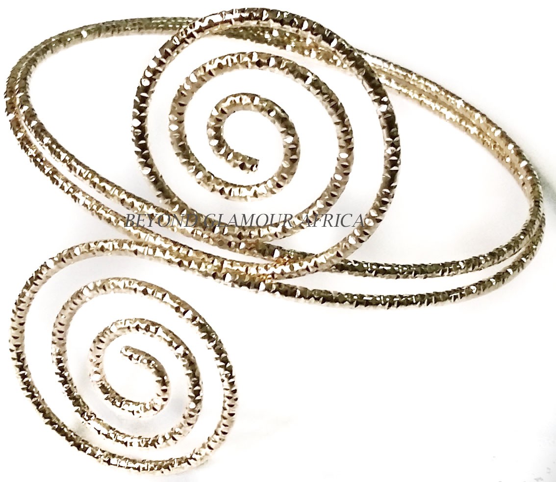 A golden armlet for ladies