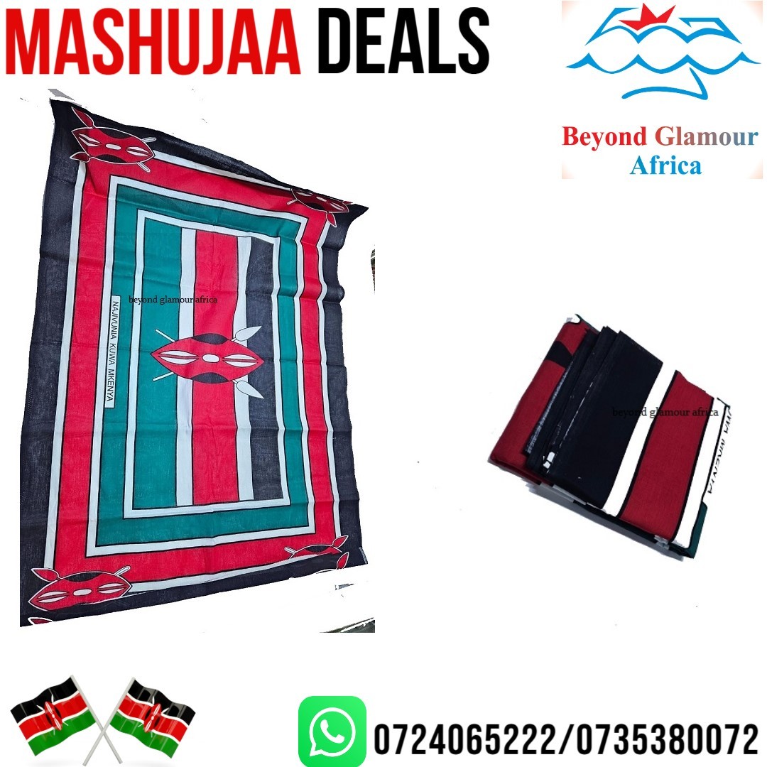 A Kenyan's leso very fashionable to have