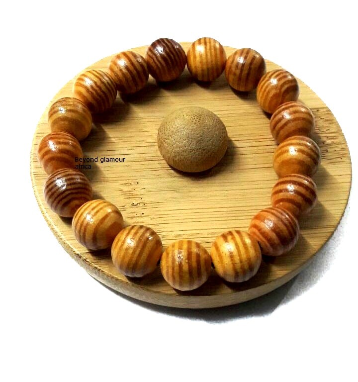 Brown Big Beaded Shamballa bracelet