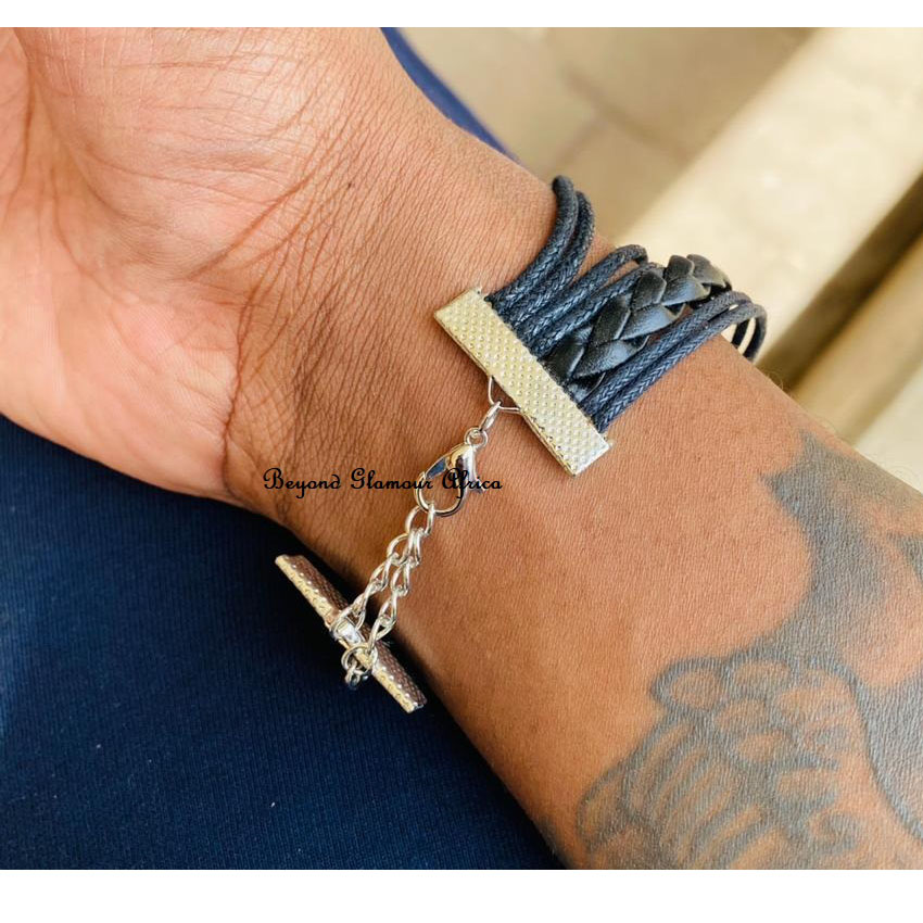 stunning leather bracelet for women