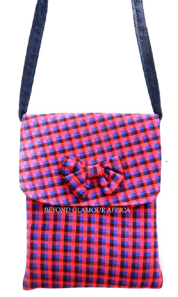 chic Multicolor Checked Sling Bag