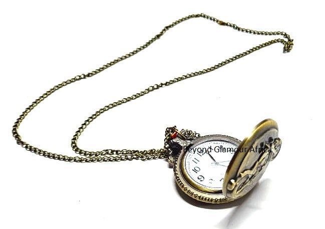 Ghost Rider with intricate details and a dark, enigmatic brass pocket watch