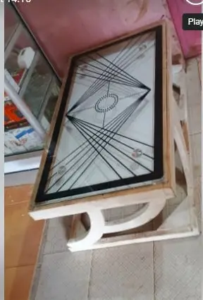 Glass table