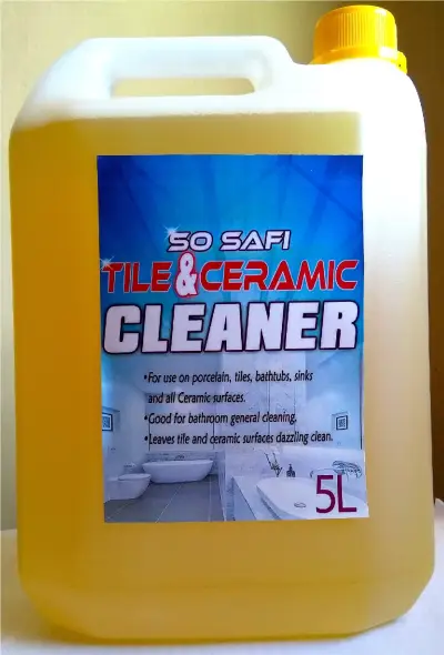 So Safi Tile & Ceramic Cleaner – Removes Hard Water, Rust & Soap Scum Stains (5L) 5 STAR RATED!!! ODOURLESS