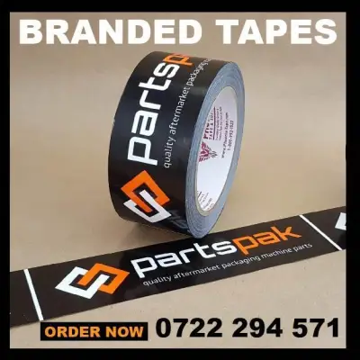 Custom Packaging Tape | Secure, Waterproof, Branded, Nairobi Central