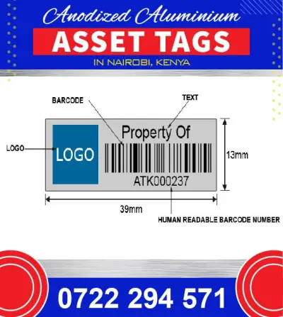 Acetone Asset Tagging Services in Nairobi, Kenya