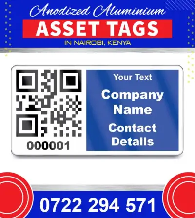 Asset Tracking Tags and fixed asset tagging in Kenya
