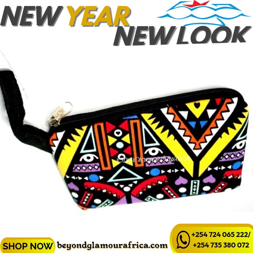 Ladies Customized Ankara pouch
