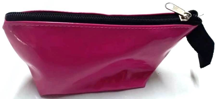 A ladies customized pink coin purse