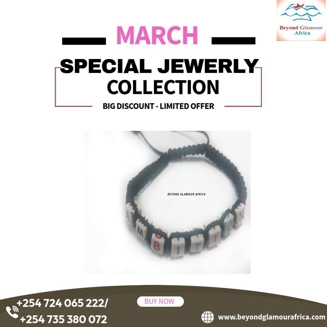 A unisex personalized bracelet