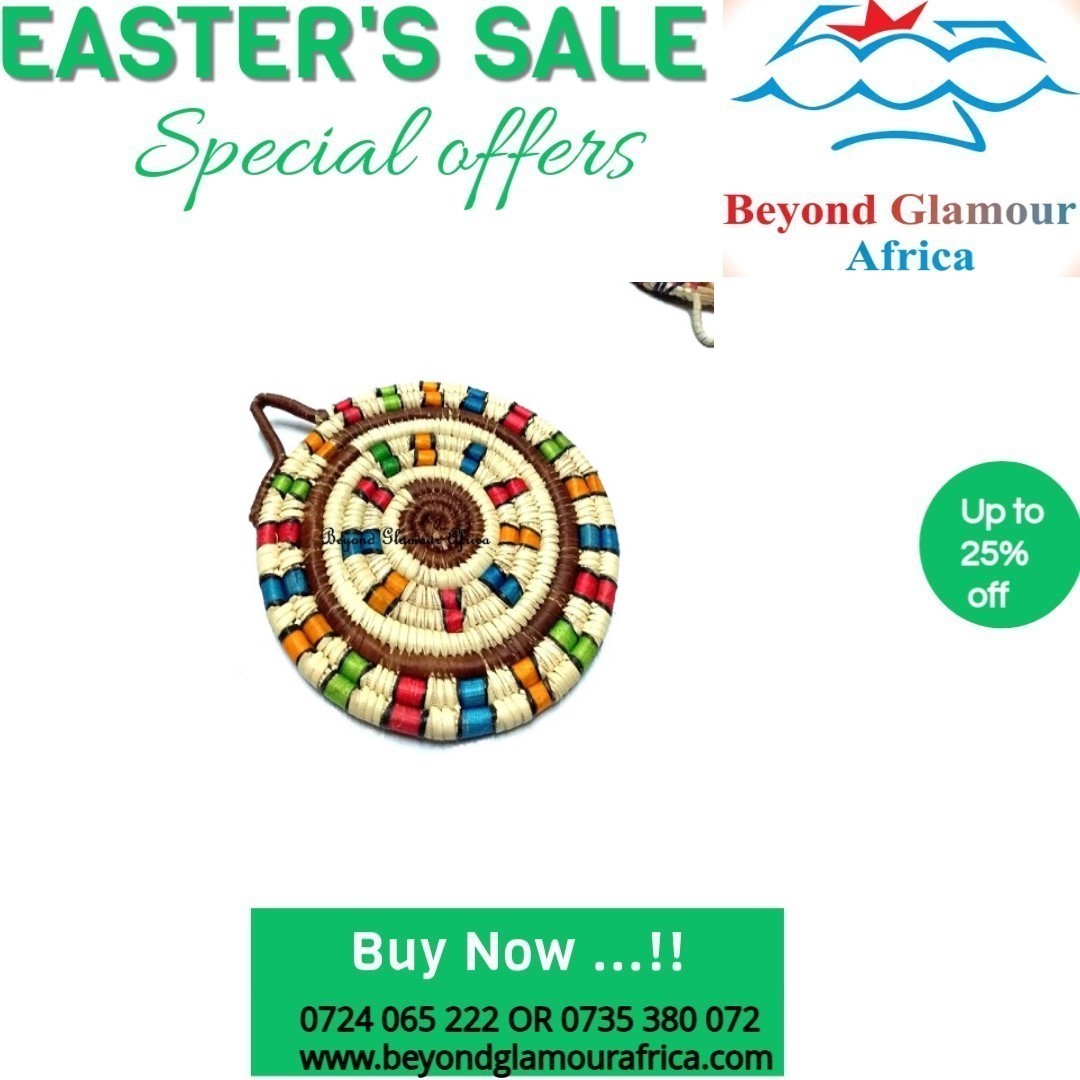 A customized multicolored coaster