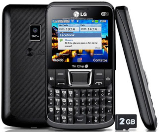 LG C333 Triple-SIM handset