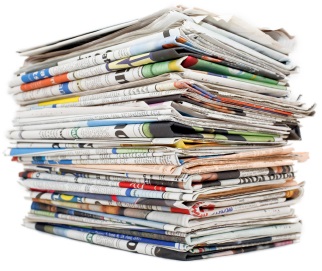 Old Newspaper for Shop Wrappings and other uses