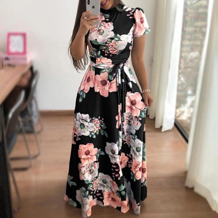 Women's Floral Maxi Dress