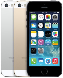Unlocked iPhone 5S 16GB with Touch ID Fingerprint Recognition