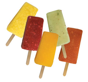 Frozen Fruit and Yogurt Bars