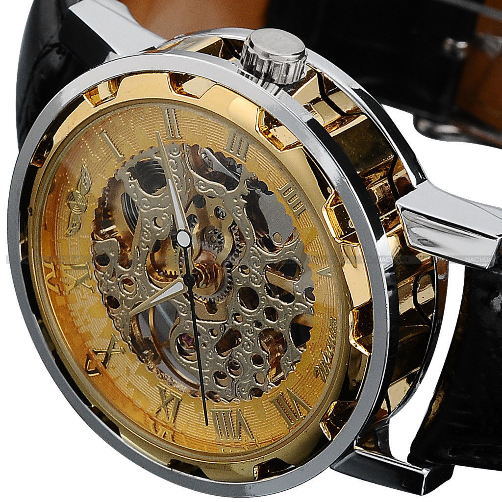 Skeleton Mechanical Wrist Watches