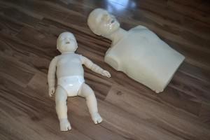 First aid trainings and First aid training equipments (mannequins)