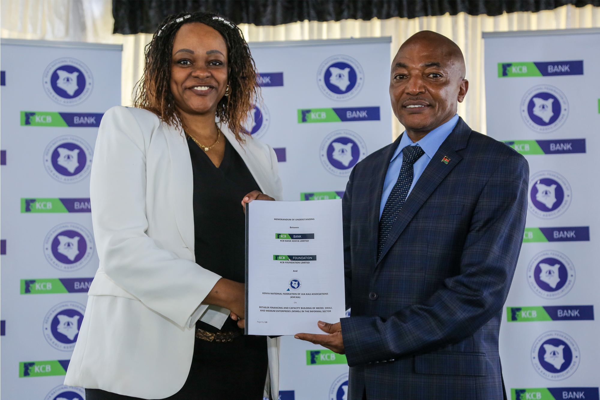 KCB forges a Strategic Partnership with Jua Kali Sector to Enhance Market Access and Empowerment