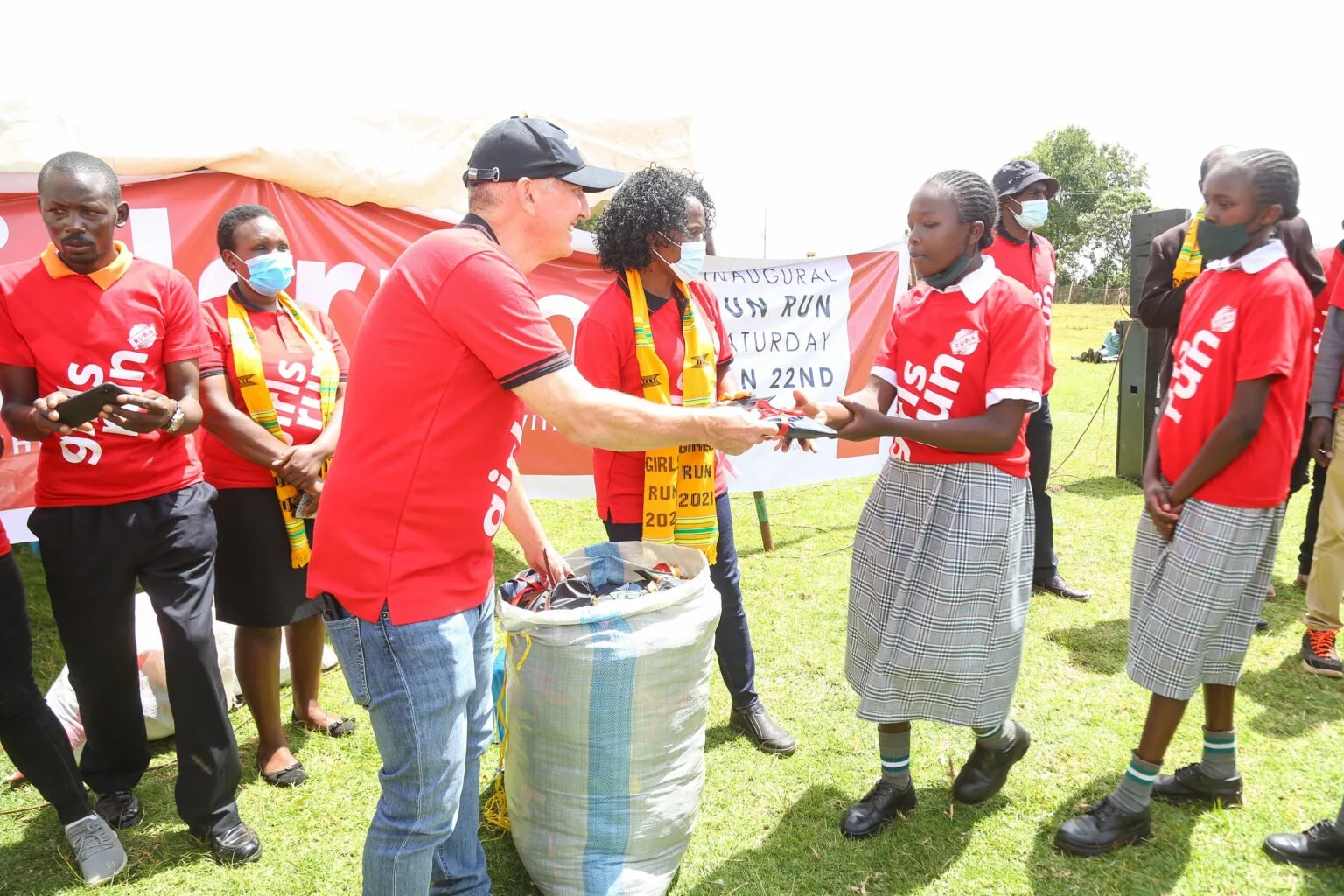 Empowering Girls and Women: RUBiS GirlsRun Unites Organizations to Combat Period Poverty in Kenya