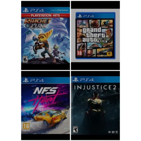 New PlayStation 4 and ps5 Games from Ksh 2250/=