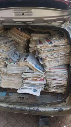 We Buy old newspaper from office, homes or other institutions