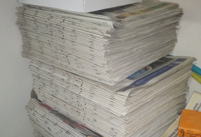 We Buy old newspaper from office, homes or other institutions