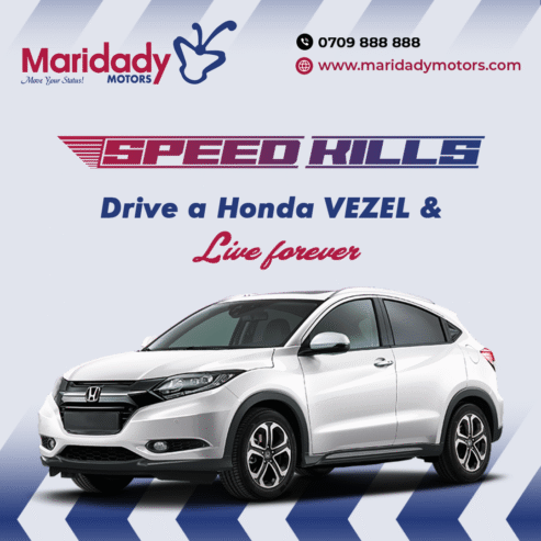 Honda VEZEL – Import cars with Maridady Motors