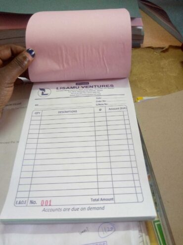 Cash Sale Receipt | Invoice Book | Delivery Book Printing