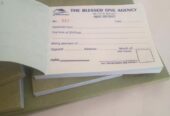 Business Receipt Book | Invoice Book | Delivery Book Printing