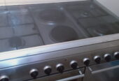 Electric oven gas cooker