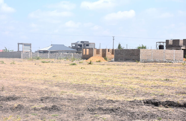FULL 50 X 100 PLOT FOR SALE JUJA MASTORE 1KM FROM TARMAC RD