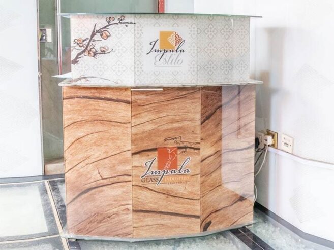 Automotive Glass Manufacturers in Kenya | Digital Printing | furniture | Sandblasted Glass