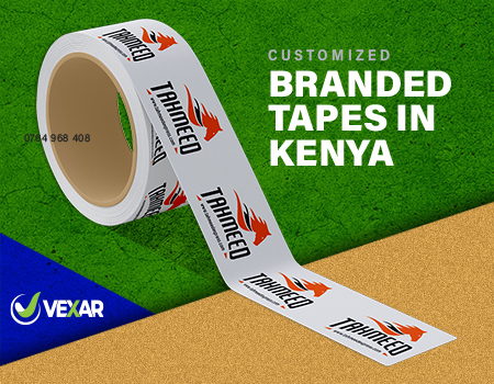 Branded Tapes Printed with your Logo in Kenya