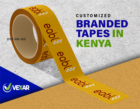 Branded Tapes Printed with your Logo in Kenya