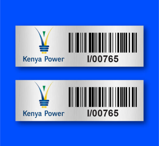 Aluminium Asset Tags Printing in Kenya