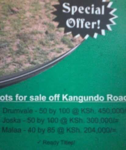 PLOTS FOR SALE at KAMULU