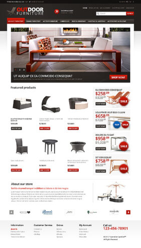 Ecommerce website design