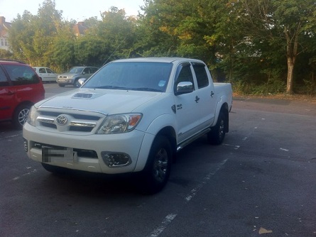 Toyota Vigo Invincible 4WD Double Cab model 2008  EX UK Fully loaded