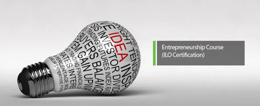 ENTREPRENEURSHIP COURSE