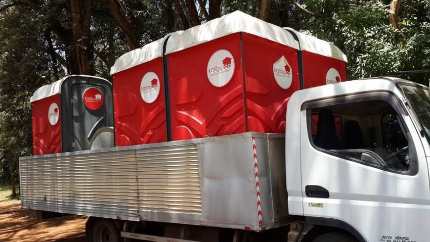 BEST Mobile & Portable Toilet Hire in Nairobi Kenya