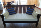 Hard coconut and mavuli wood sofa set