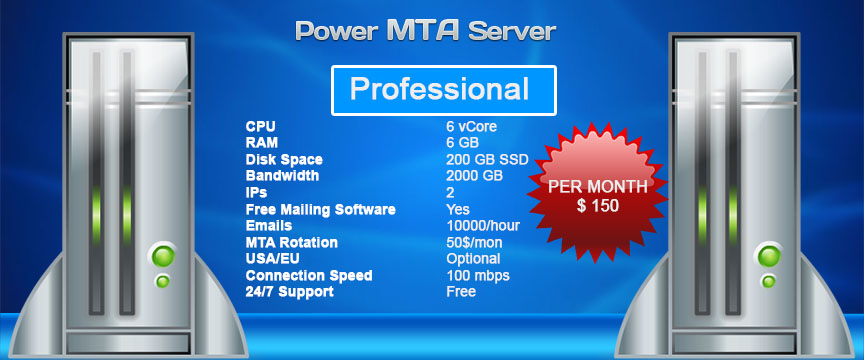 25% Off SMTP Hosting Server