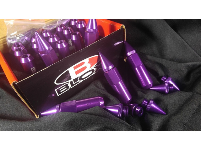 Aluminium 12×1.5mm Lug Nuts/Wheel Nuts Set of 20Pcs