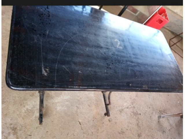 Hotel dining table