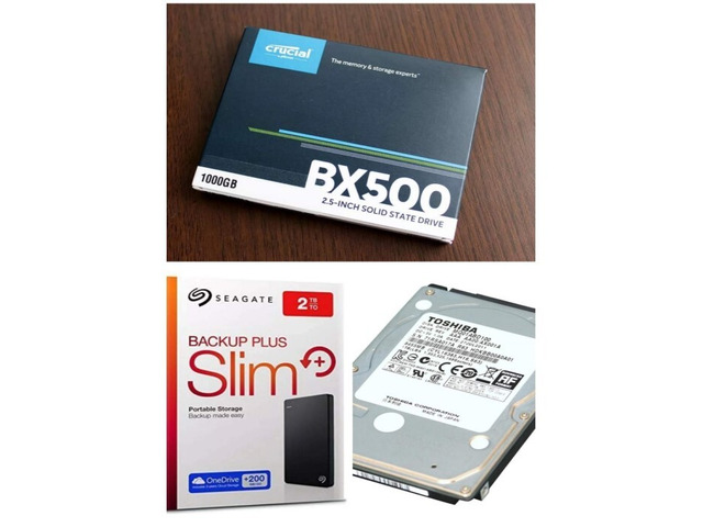 Offer !!– New SSD and Harddisks –Offer !!