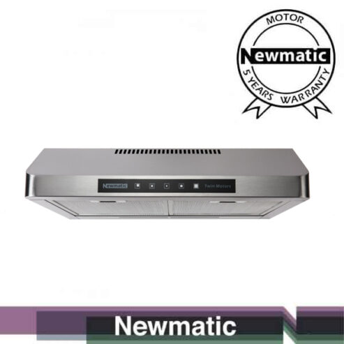 Newmatic H18.6X2 Undermount Chimney Slim Hood