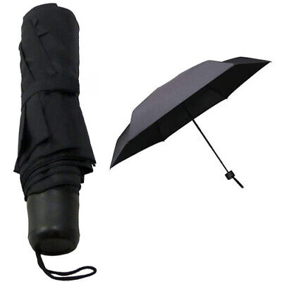 Plain Black Handbag Umbrella
