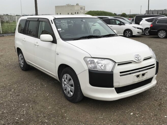 White Toyota Succeed 2005